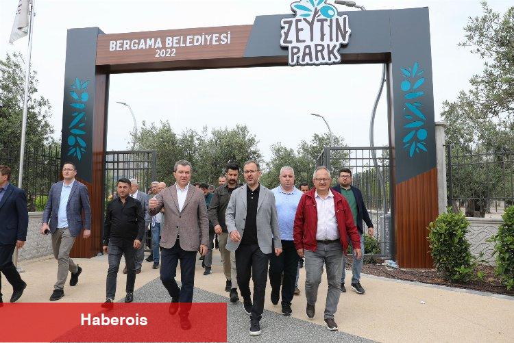 Gençlik ve Spor Bakanı Bergama'da
