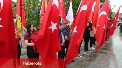 Gölcük'te 19 Mayıs Atatürk'ü Anma Gençlik ve Spor Bayramı'nın 104.'üncü yılı; düzenlenen tören ve programlarda coşku ile kutlandı