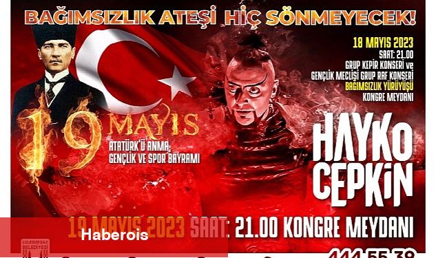 Hayko Cepkin 19 Mayıs'ta Lüleburgaz'da! - Haberois Hayko Cepkin 19 Mayıs'ta Lüleburgaz'da!