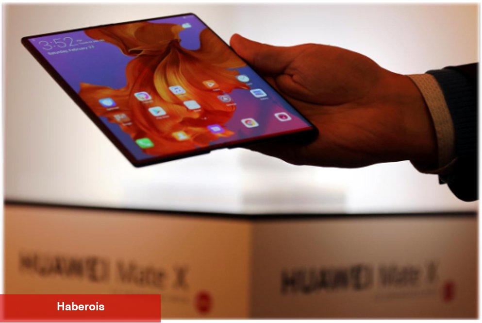 Huawei, katlanabilir akıllı telefonu Mate X'i tanıttı