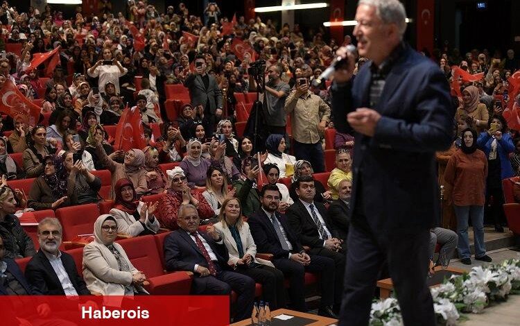 Hulusi Akar Kayserili annelerle buluştu - Haberois Hulusi Akar Kayserili annelerle buluştu