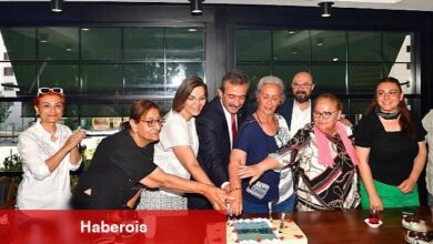 Huzurevi sakinlerine anneler günü kutlaması