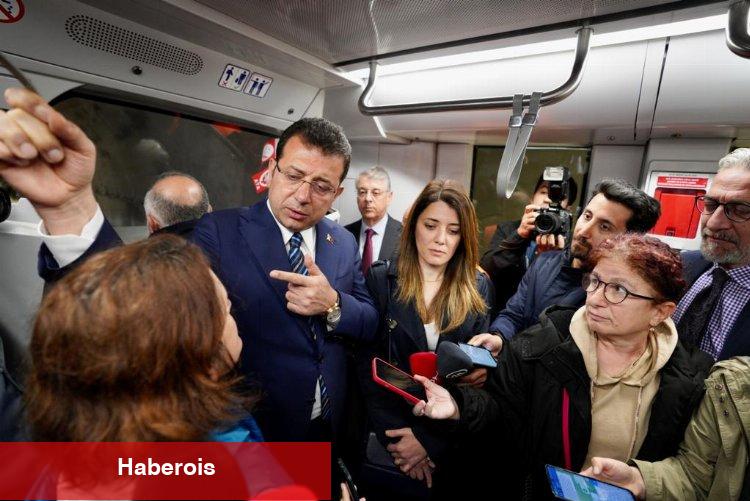 İstanbul'da bitme aşamasındaki metro test sürüşünde