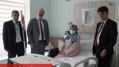 Kasıktan anjiyo yöntemi ile şifa buldu