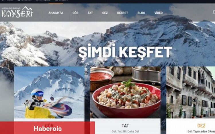 Kayseri Büyükşehir'den yeni turizm portalı - Haberois Kayseri Büyükşehir'den yeni turizm portalı