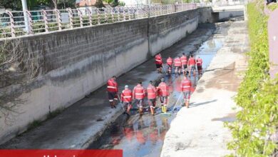Kayseri Kocasinan'da kanal temizliği