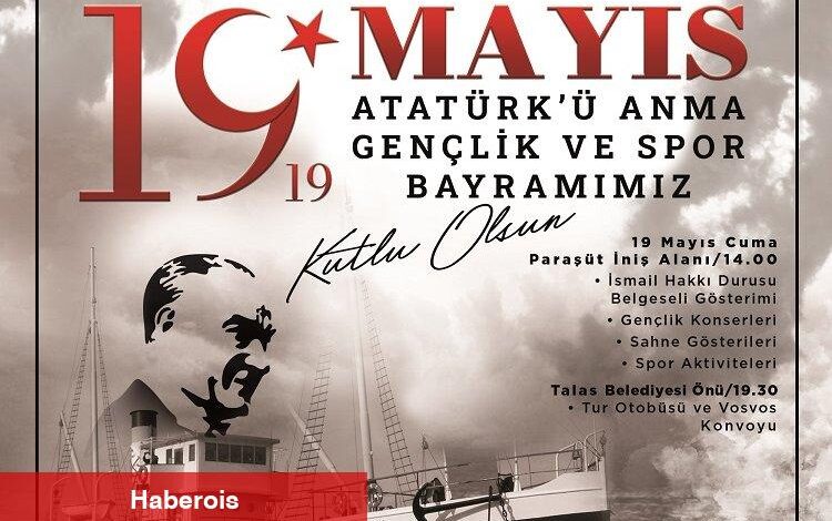 Kayseri Talas'tan 19 Mayıs hazırlığı - Haberois Kayseri Talas'tan 19 Mayıs hazırlığı