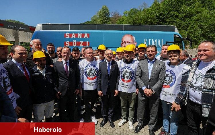 Kılıçdaroğlu'ndan kahraman madencilere teşekkür ziyareti - Haberois Kılıçdaroğlu'ndan kahraman madencilere teşekkür ziyareti