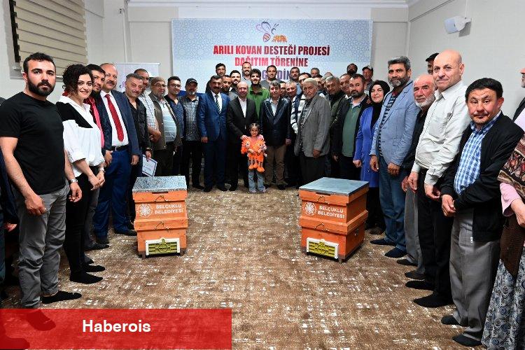 Konya Selçuklu'da 'Arılı Kovan' desteği