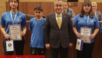 Kütahya'da başarılı sporcular ödüllendirildi