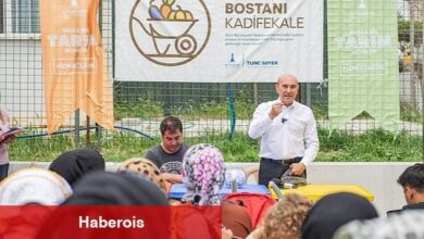 Mahalle bostanı için kura çekildi