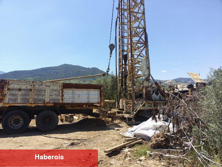 Manisa Alaşehir'de saniyede 15 litre verimli yeni sondaj