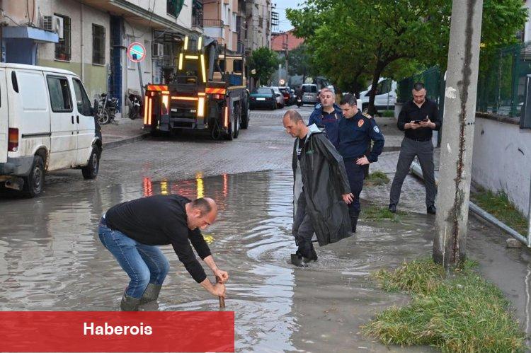 Manisa Turgutlu'da 'sağanak' seferberliği