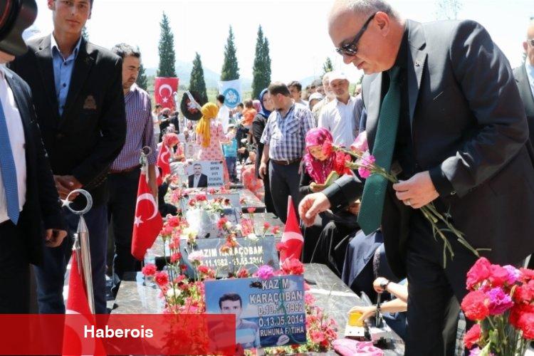 Manisa'da maden şehitleri anıldı