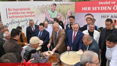 Manisa'da MHP'den 14 Mayıs için pilav hayrı