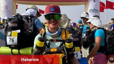 Marathon Des Sables'a katılan ilk Türk kadını Seda Nur Çelik, Depremden etkilenen çocuklar için Sahra Çölü'nde koştu