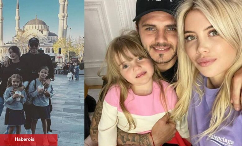 Mauro Icardi ve eşi Wanda Nara Barbaros Hayrettin Paşa Camii'nin önünde poz verdi! - Haberois Mauro Icardi ve eşi Wanda Nara Barbaros Hayrettin Paşa Camii'nin önünde poz verdi!