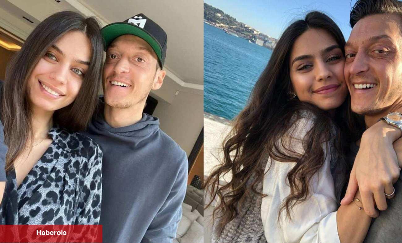 Mesut Özil eşi Amine Gülşe'ye aşkını haykırdı: Seni tüm kalbimle seviyorum!