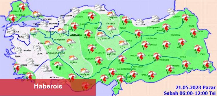 Meteorolojiden 'kuvvetli' uyarı!