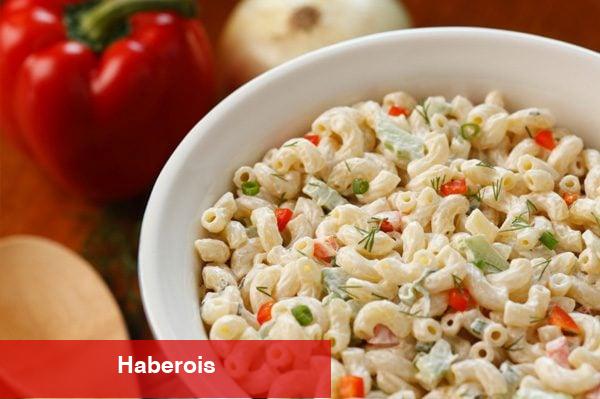 Mevsim sebzeleriyle buzz üzere Sebzeli Makarna Salatası - Haberois Mevsim sebzeleriyle buzz üzere Sebzeli Makarna Salatası