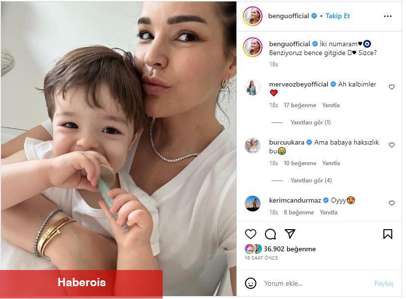 Müzikçi Beğim oğlu Selim'i paylaştı! Görenler bu benzerlik karşısında...
