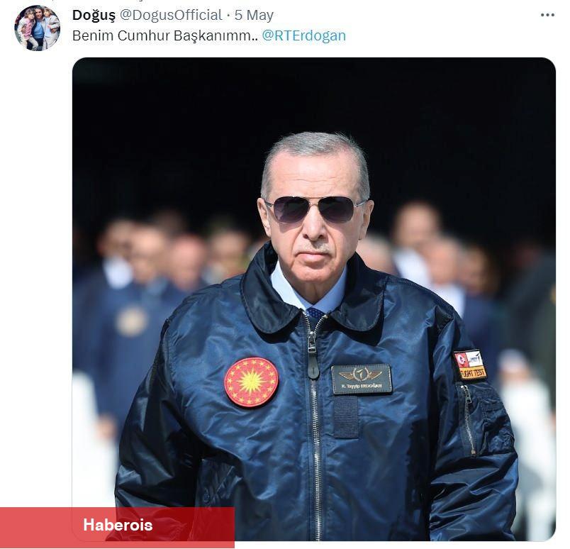 Müzikçi Doğuş seçim kararını paylaştı! "Seninleyiz başkanım"