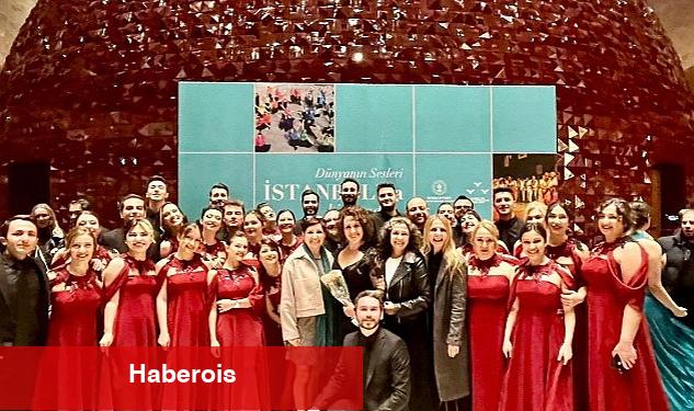 Nilüfer Çoksesli Koro dünyaca ünlü korolarla aynı sahnede