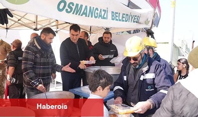 Osmangazi Belediyesi, 100 gündür deprem bölgesinde - Haberois Osmangazi Belediyesi, 100 gündür deprem bölgesinde