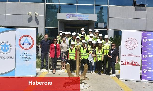 QTerminals Antalya, "Toroslar'dan Akdeniz'e" projesiyle 400 öğrenciyi limanda ağırladı - Haberois QTerminals Antalya, "Toroslar'dan Akdeniz'e" projesiyle 400 öğrenciyi limanda ağırladı