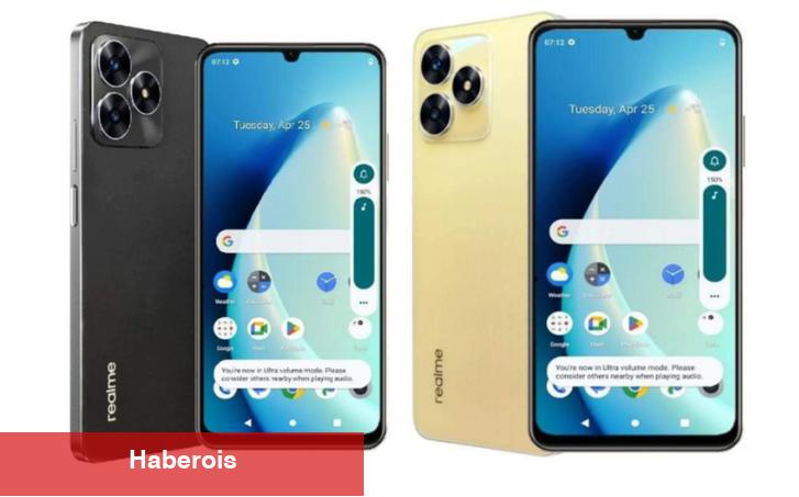 Realme C53 modelinin hem imgesi hem de özellikleri sızdırıldı