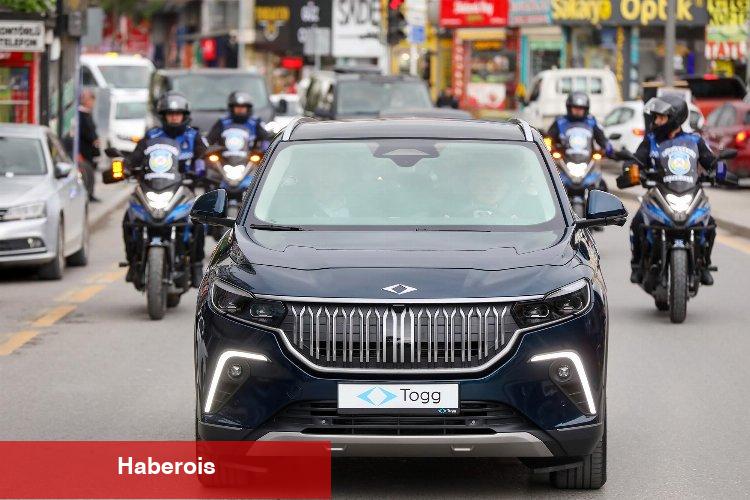 Sakarya'da TOGG'a tarihi karşılama