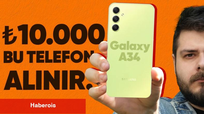 Samsung Galaxy A34 İnceleme
