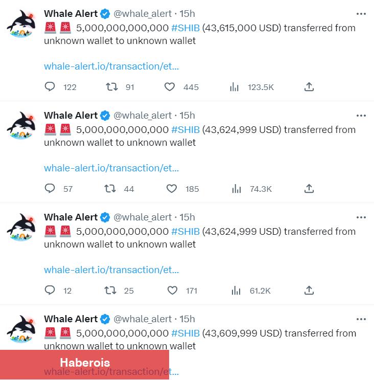 SHIB Milyonerlerinin Hesaplarına Neden Trilyonlarca Coin Aktı?