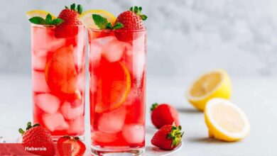 Sıcak havaların serinleten lezzeti, Çilekli Limonata!