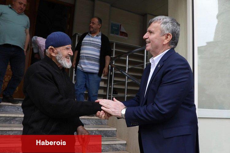 Tahir Akyürek'ten teşekkür ziyareti