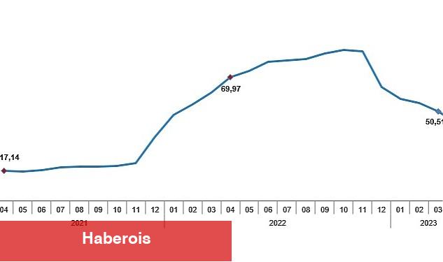 TÜİK: Tüketici fiyat endeksi (TÜFE) yıllık %43,68, aylık %2,39 oldu - Haberois TÜİK: Tüketici fiyat endeksi (TÜFE) yıllık %43,68, aylık %2,39 oldu