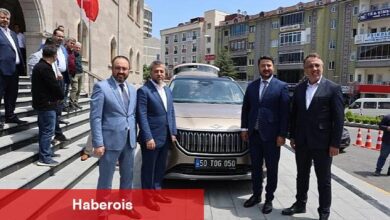 Türkiye'nin yerli otomobili Togg, Nevşehir Belediyesinde makam aracı olarak kullanılmaya başlandı
