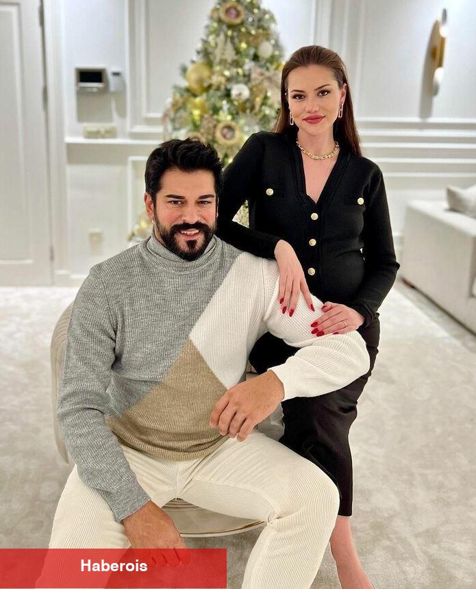 Ünlü çift şenlikte görüntülendi! Burak Özçivit ve Fahriye Evcen oğulları Karan'la birlikte...