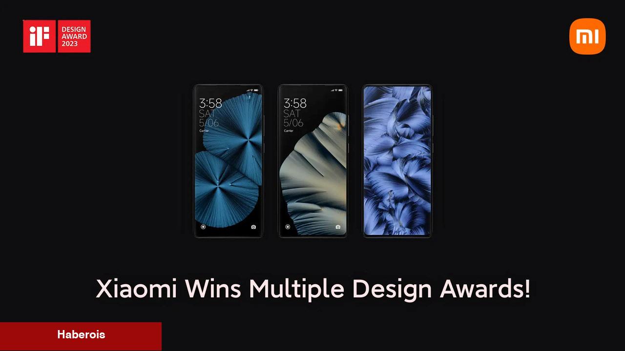 Xiaomi, birçok eserde yılın en düzgünü mükafatına layık görüldü!
