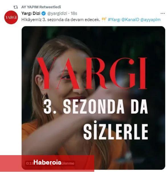 Yargı dizisinde son dakika değişiklik! Dizi severlere müjdeli haber verildi