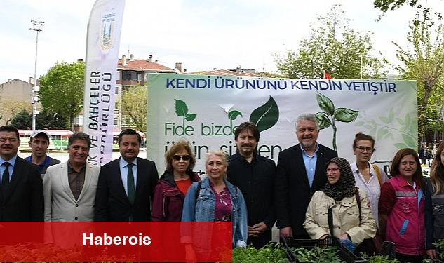 Yerel tohum fideleri halkla paylaşıldı!