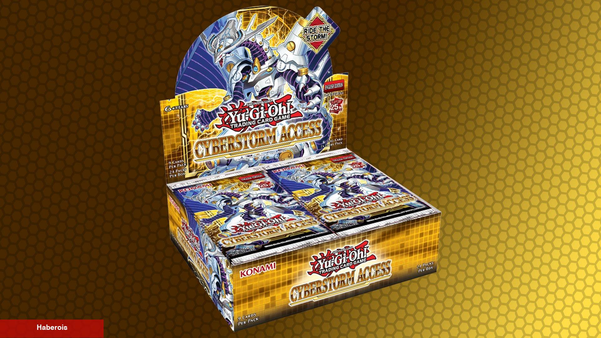 Yu-Gi-Oh Koleksiyon Kart Oyunu için yeni set Cyberstorm Access satışa sunuldu!
