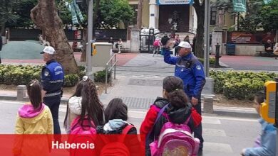 Zabıtadan okul önlerinde trafik haftası etkinliği