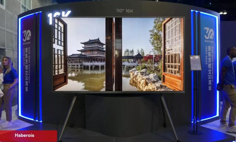 16K çözünürlüğünde TV yaptılar! Tek sorun ise bu çözünürlükte bir yayının olmaması!