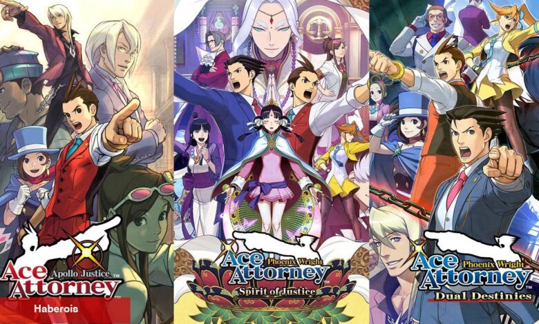 Ace Attorney 4-5-6, HD Paket Olarak Tüm Platformlara Geliyor - Haberois Ace Attorney 4-5-6, HD Paket Olarak Tüm Platformlara Geliyor