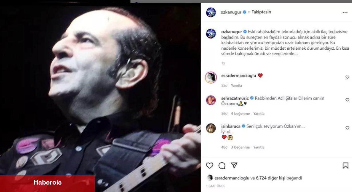 Ağır bakıma alınan Özkan Uğur ile ilgili açıklama! "Dualarınızı esirgemeyin"
