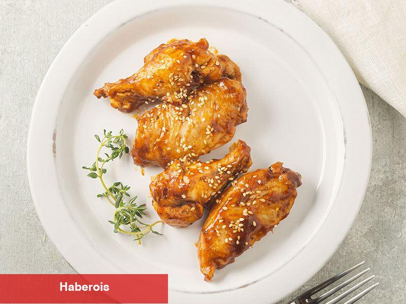 Airfryer'da Acılı Tavuk Kanatları