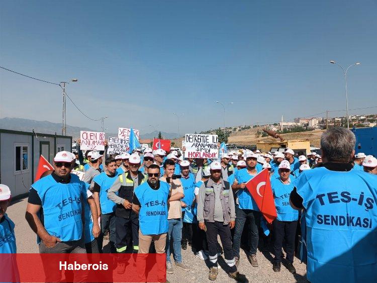 AKEDAŞ işçilerinin hakkını vermeyince işçiler kazan kaldırdı