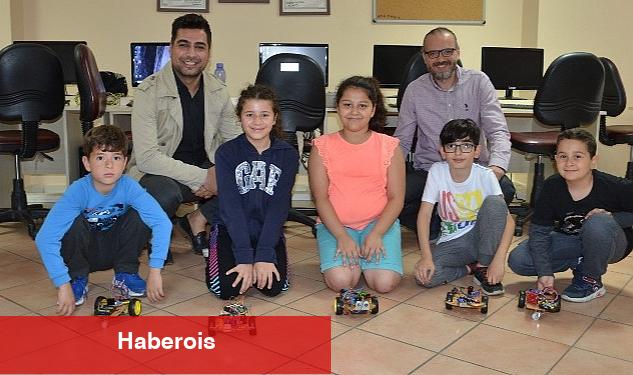 Alanya ATABEM'den bir ilk Bluetooth kontrollü araba projesi