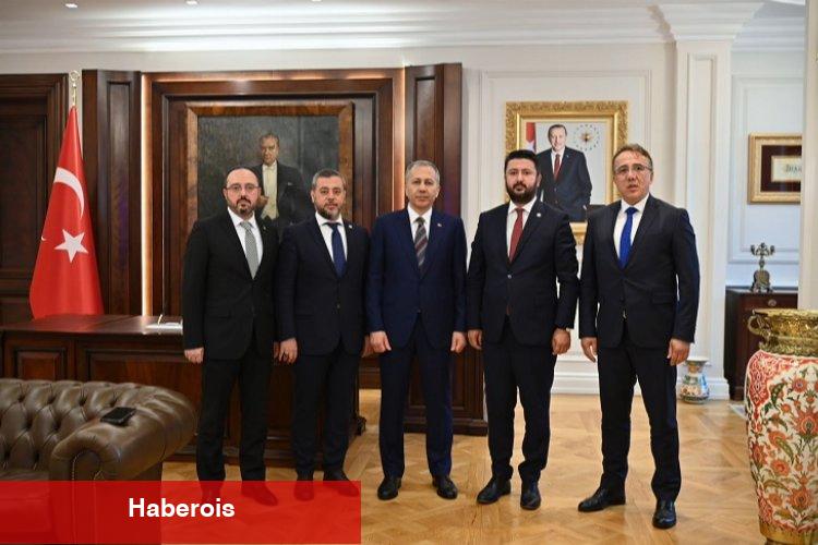 Ali Yerlikaya'ya hayırlı olsun ziyareti